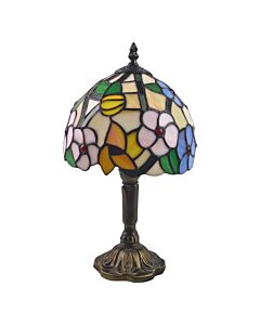 Stanley - Tiffany Floral 36cm Table Lamp