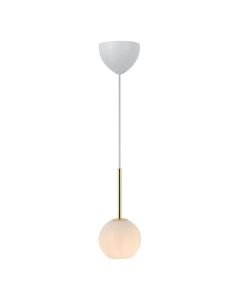 Nordlux - Franca 13 - 2312523035 - White Brass Opal Glass Ceiling Pendant Light