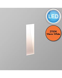 Astro Lighting - Borgo Trimless 35 LED 2700K 1212027 - Matt White Marker Light
