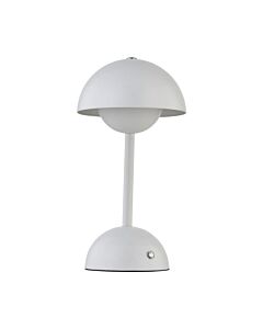 Eleanor - White LED Rechargeable Touch Table Lamp