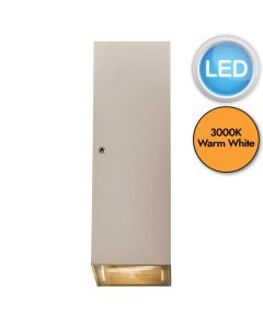 Nordlux - Rold Flat - 84151008 - LED Sand 2 Light IP54 Outdoor Wall Washer Light