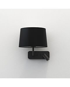 Astro Lighting - Side by Side - 1406002 & 5035004 - Black Reading Wall Light