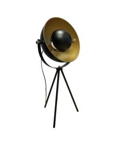 Industrial Style Black Tripod Table Lamp