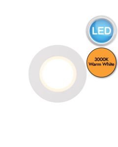 Nordlux - Siege - 2110370101 - LED White IP65 Bathroom Recessed Ceiling Downlight