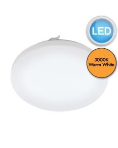 Eglo Lighting - Frania - 97884 - LED White IP44 Bathroom Ceiling Flush Light