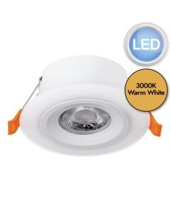 Eglo Lighting - Calonge - 900912 - LED White Recessed Ceiling Downlight