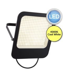 Saxby Lighting - Guard - 107638 - LED Black Clear Glass IP65 Outdoor Floodlight