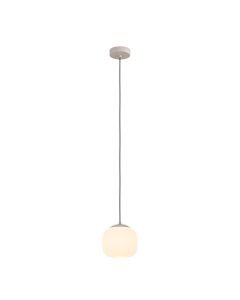 Eglo Lighting - Cominio - 900893 - Taupe Grey Frosted Glass Ceiling Pendant Light