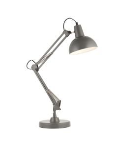 Endon Lighting - Marshall - 90561 - Slate Grey White Task Table Lamp