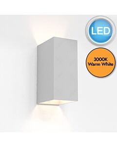 Astro Lighting - Oslo 160 LED 1298021 - IP65 Textured Painted Grey Wall Light