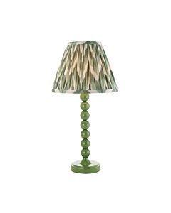 Endon Lighting - Higgledy & Zigzag 25cm - 114703 - Green Table Lamp With Shade