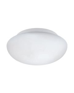 Eglo Lighting - Ella - 81636 - White Glass Flush Ceiling Light