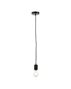 Endon Lighting - Studio - 80637 - Black Flex Suspension Ceiling Pendant Light