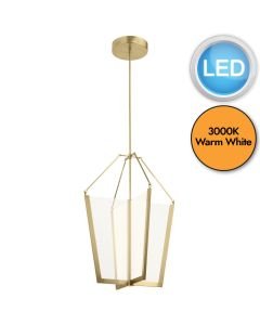 Quintiesse - Calters - QN-CALTERS-P-L-CG - LED Champagne Gold Ceiling Pendant Light