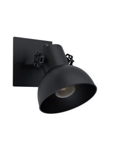 Eglo Lighting - Barnstaple 1 - 43431 - Black Wood Spotlight