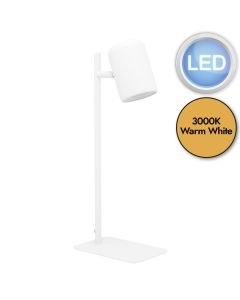 Eglo Lighting - Ceppino - 98856 - LED White Task Table Lamp