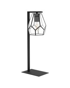 Eglo Lighting - Mardyke - 43646 - Black Clear Glass Table Lamp