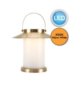 Nordlux - Temple To-Go 35 - 2218335035 - LED Brass IP54 Solar Outdoor Portable Lamp