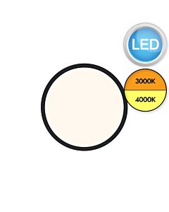 Nordlux - Oja 29 - 2015026103 - LED Black White IP54 Bathroom Ceiling Flush Light