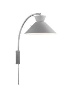 Nordlux - Dial - 2213371010 - Grey Plug In Reading Wall Light
