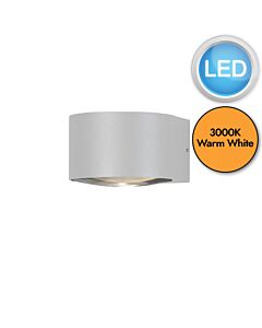 Konstsmide - Gela - 7882-250 - LED White 2 Light IP54 Outdoor Wall Washer Light