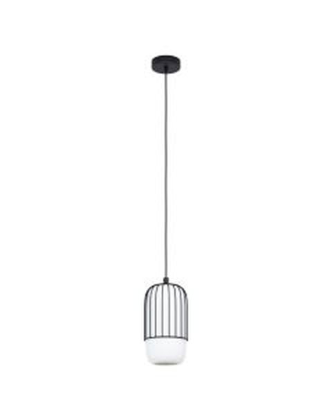 Eglo Lighting - Muleges - 99618 - Black White Glass Ceiling Pendant Light