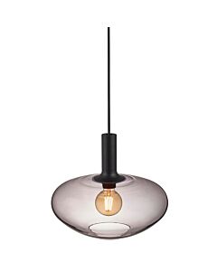 Nordlux - Alton 35 - 48973047 - Black Smoked Glass Ceiling Pendant Light