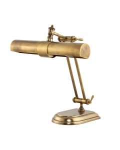 Interiors 1900 - Winchester - 69834 - Solid Brass 2 Light Task Table Lamp
