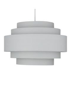 Light Grey 5 Tier Ceiling Light Shade
