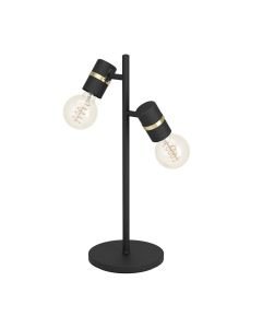 Eglo Lighting - Lurone - 900178 - Black Brass 2 Light Table Lamp