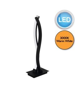 Eglo Lighting - Lasana 3 - 99318 - LED Black White Table Lamp