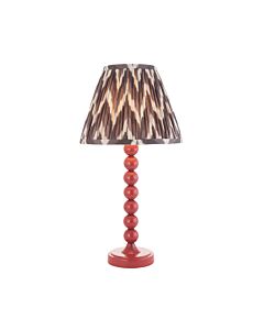 Endon Lighting - Higgledy & Zigzag 25cm - 114730 - Pink Grey Table Lamp With Shade