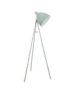 Eglo Lighting - Dundee - 49342 - Mint Copper Pull Cord Tripod Floor Lamp