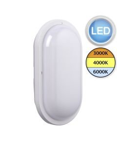 Saxby Lighting - Pillo Plus CCT - 108747 - LED White Opal IP65 Outdoor Bulkhead Light
