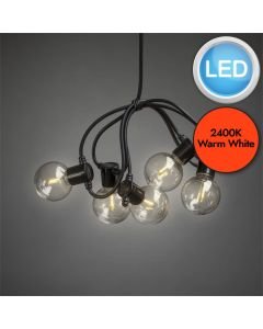 Konstsmide - Festoon LED light set 10 amber bulb - 2378-800EE