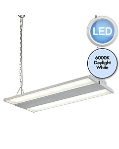Saxby Lighting - Apollo - 112538 - LED White Ceiling Pendant Light