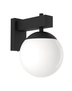 Eglo Lighting - Bufalata - 900669 - Black White IP44 Outdoor Wall Light