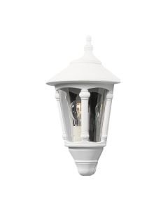 Konstsmide - Virgo - 569-250 - White Outdoor Half Lantern Wall Light