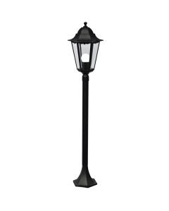 Nordlux - Cardiff - 74398003 - Black Clear Glass IP44 Outdoor Post Light