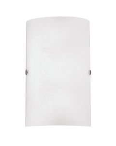 Eglo Lighting - Troy 3 - 85979 - Satin Nickel White Glass Wall Washer Light
