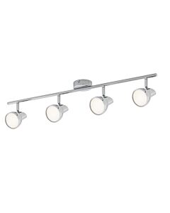 Apollo - Polished Chrome 4 Way Adjustable LED Spotlight