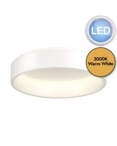 Eglo Lighting - Marghera - 39287 - LED White 4 Light Flush Ceiling Light