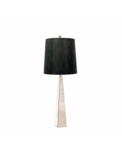 Elstead Lighting - Ascent - ASCENT-TL-PN-BK - Nickel Black Table Lamp With Shade
