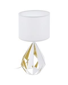 Eglo Lighting - Carlton 5 - 43078 - White Honey Table Lamp