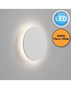 Astro Lighting - Eclipse Round 250 LED 3000K 1333020 - Plaster Wall Light