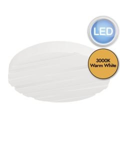 Eglo Lighting - Ferentino - 900607 - LED White Flush Ceiling Light