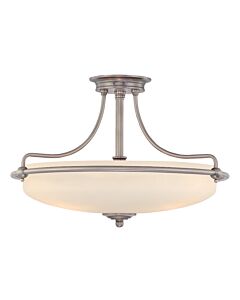 Elstead - Quoizel - Griffin QZ-GRIFFIN-SFM-AN Semi-Flush