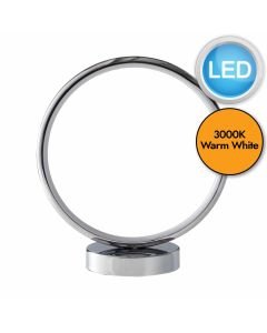 Hoop - Polished 10W LED Table Lamp