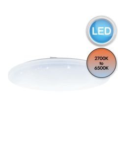 Eglo Lighting - Frania-A - 98237 - LED White Flush Ceiling Light
