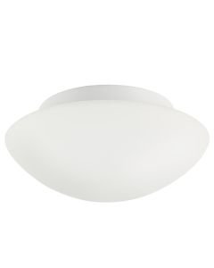 Nordlux - UFO - 25576000 - White Glass IP44 Bathroom Ceiling Flush Light